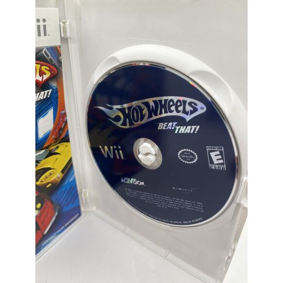 Hot Wheels: Beat That (Nintendo Wii, 2007) COMPLETE - TESTED - Picture 4 of 5
